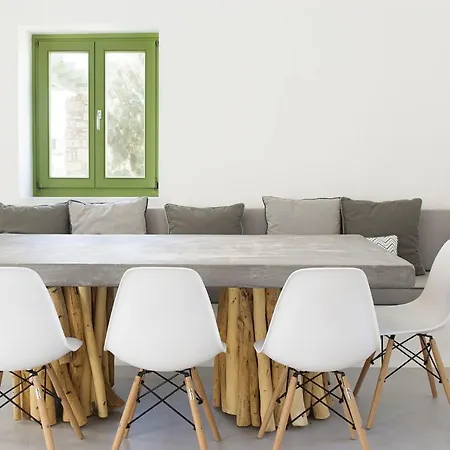 Seaside Paros Beach House Green Apartment